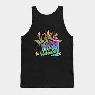 Van Life Rules Graffiti Design Tank Top